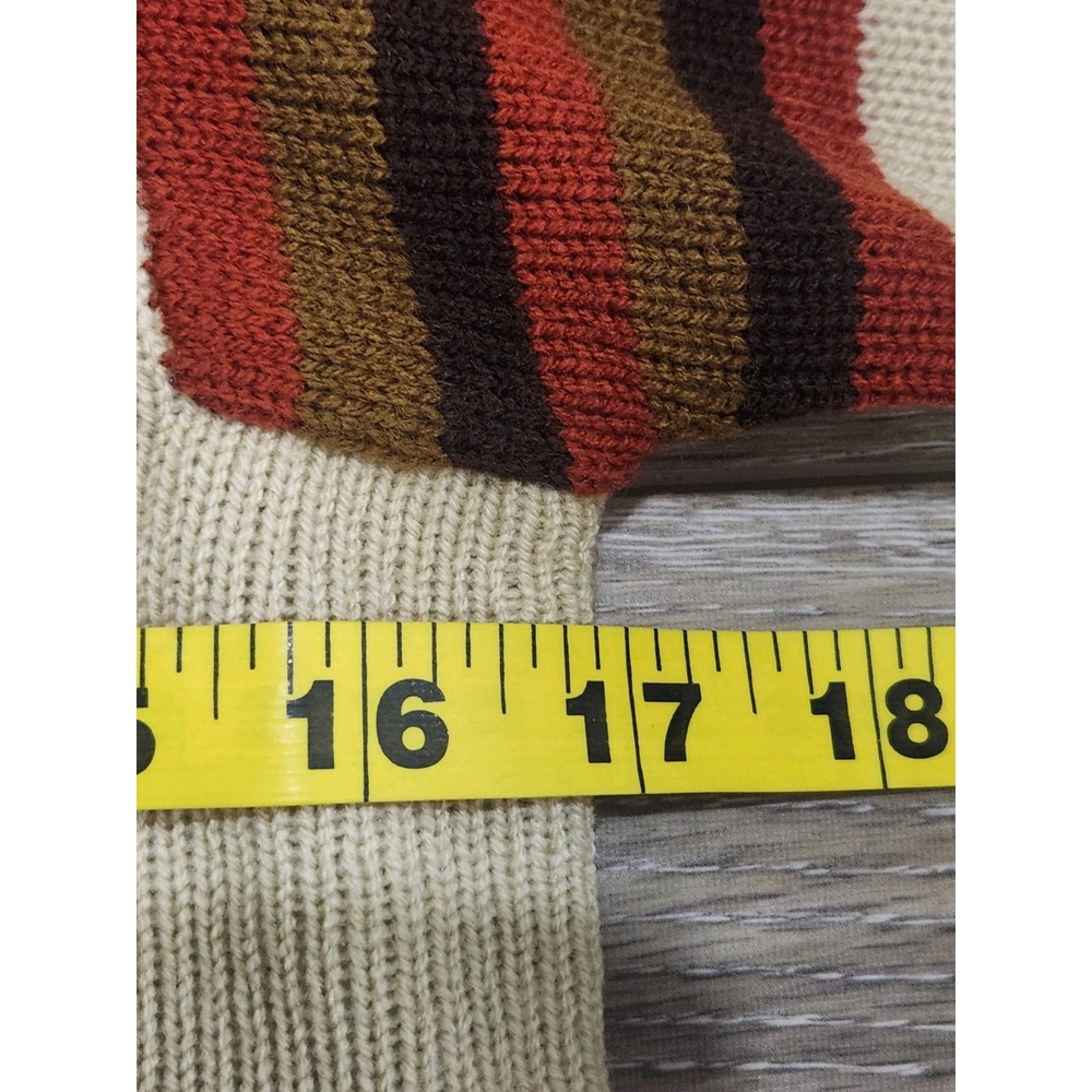 Womens Aztec Native Sweater Size Small Southwestern Bell Sleeve  Acrylic - Picture 5 of 9